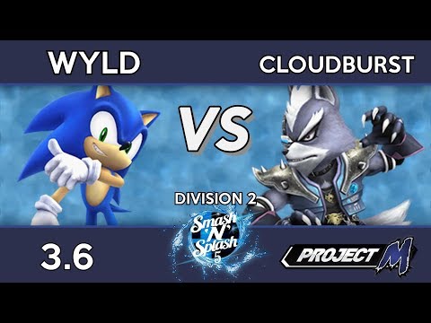 Wyld (Sonic) vs Cloudburst (Wolf) - Smash 'N' Splash 5 Division 2