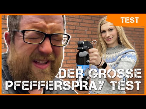 The big pepper spray test! All sizes, spray test, and effectiveness ⚠️