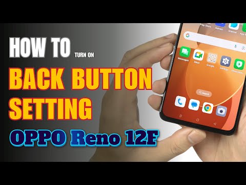 How to enable Back button setting on OPPO Reno 12F