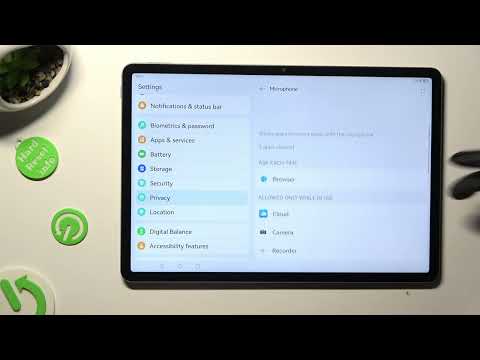 How to Change Apps Permissions in Huawei MatePad 11.5