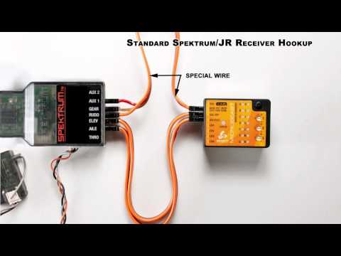 Microbeast V3- Standard Spektrum or JR Receiver Connection