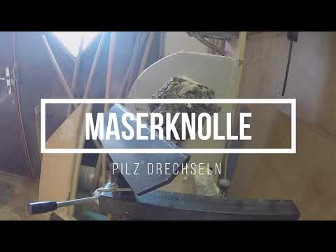 Wie drechselt man ... ? Maserknolle/ Pilz #woodturning #drechseln Al#about#things