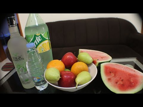 Vodka Fruit Punch | Cocktail - Easy & Simple way to make.