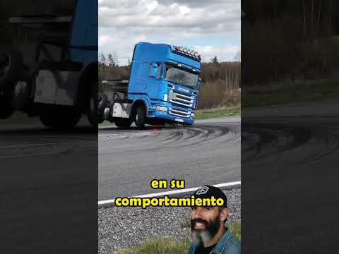 🚨 Scania truck stability test 😯 #trucks #trailers #truckers #trucks #truck