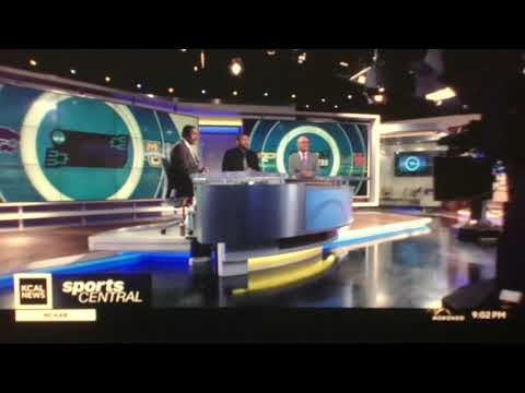 KCAL “Sports Central” on CBS Los Angeles cold open March 16, 2023