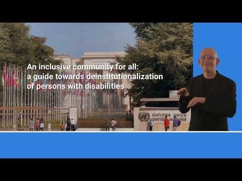 A guide towards deinstitutionalization of persons with disabilities - Jose Viera