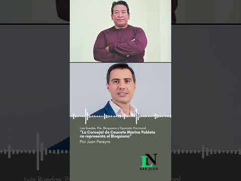 “La Concejal de Caucete Marina Poblete no representa el Bloquismo”