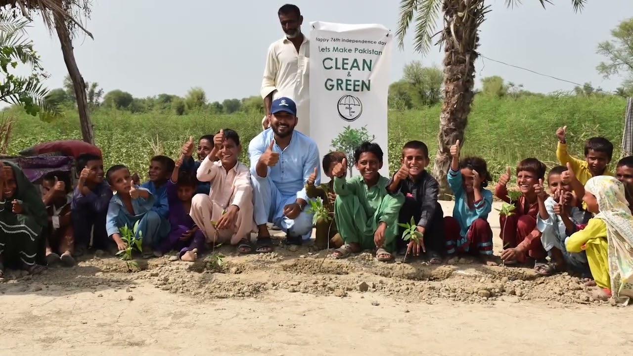 Pakistan 76th Independence Day Inspires Helpline Monumental Green Revolution: Planting 25,000 Trees