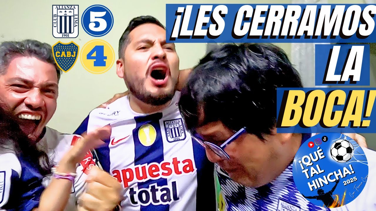 ¡Alianza Lima eliminó a BOCA! Alianza vs. Boca 2025 (5-4)