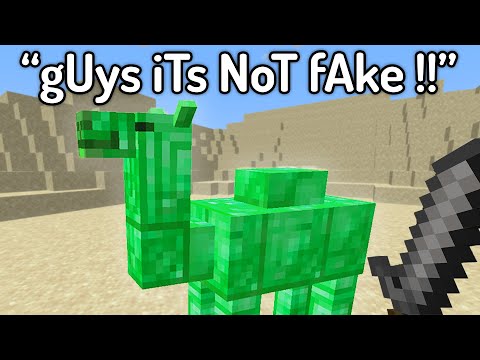 The FUNNIEST FAKE 1.20 Minecraft Speedruns…