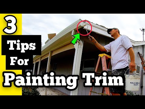 3 TIPS FOR PAINTING EXTERIOR TRIM BY HAND