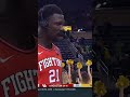 Illinois C Kofi Cockburn says they got the job done at Michigan???? #shorts