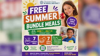 Charleston County School District provides free hot meals for children this summer