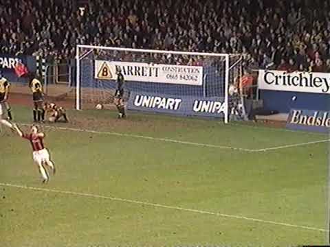Oxford United 0 Bournemouth 3 4th February 1995 Division Two