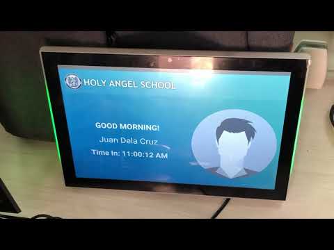 10 inch tablet with NFC reader