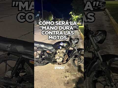 Impulsan "Mano Dura" contra las "Hordas de Motos" en Villa María
