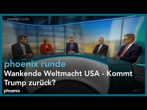 phoenix runde: Wankende Weltmacht USA - Kommt Trump zurück?