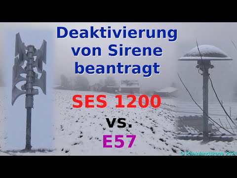 Wieder 'Sirenen-Zoff' in Rheinbach | E57 & SES 1200 | Probealarm Rheinbach-Queckenberg
