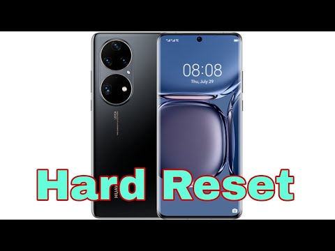 Huawei P50 PRO (JAD-LX9) Hard Reset -Remove Screen Lock | فورمات هواوي P50 PRO وحذف قفل الشاشة