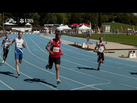 SM U16/U18 2020 - 80m U16 Männer Vorlauf 1. Serie