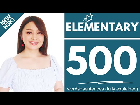 Newest Chinese course (3. 0) NEW HSK1 (500 words+sentences with accurate explanation) EP3-----EP7
