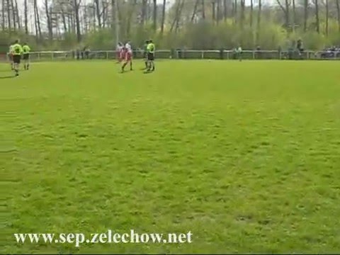 2008.04.27 MKS Małkinia - Sęp Żelechów: uderzenie gospodarzy