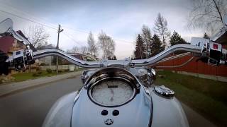 preview picture of video 'Yamaha Road Star 1700 acceleration GoPro 2 Hero HD'