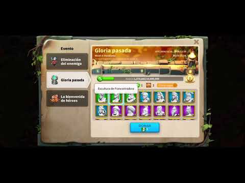 Gloria pasada rise of kingdoms