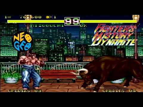 Fighter's History Dynamite [NEO GEO AES] (playthrough Mizoguchi )