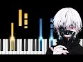 Tokyo Ghoul - Glassy Sky - Piano Tutorial