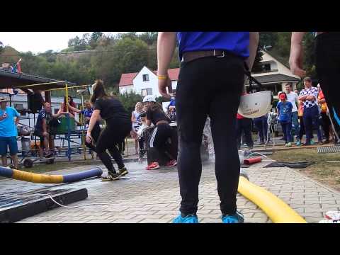 SDH Hradec ženy  - nejrychlejší náběr-  Stříbro 22.8. 2015