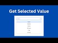 How to Get Value from Select Option in React JS? React Dropdown