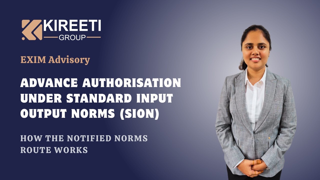 Advance Authorisation SION, explained — video thumbnail