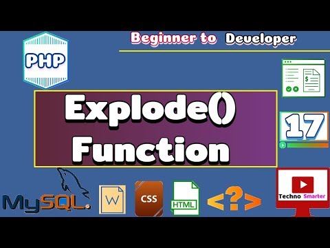 Explode Function Exploade Php Tutorials For Beginners 17 Hindi