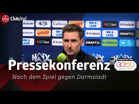 Die Pressekonferenz mit Florian Kohfeldt & Miro Klose nach dem Spiel gegen Darmstadt 0:2