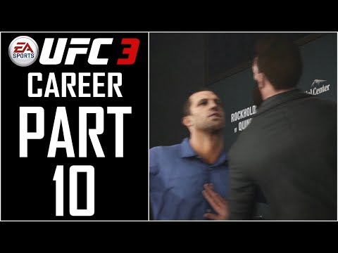 EA Sports UFC 3 - Career - Let's Play - Part 10 - "Luke Rockhold Rivalry Fight" | DanQ8000
