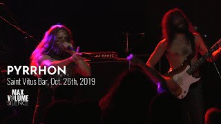 PYRRHON live at Saint Vitus Bar, Oct. 26th, 2019