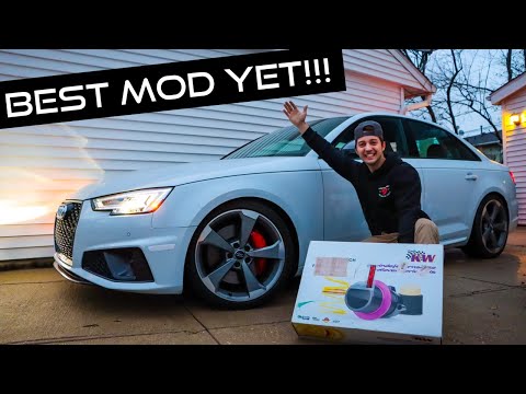 AUDI S4 B9 BEST MOD YET!? (KW HAS Install and Review!)