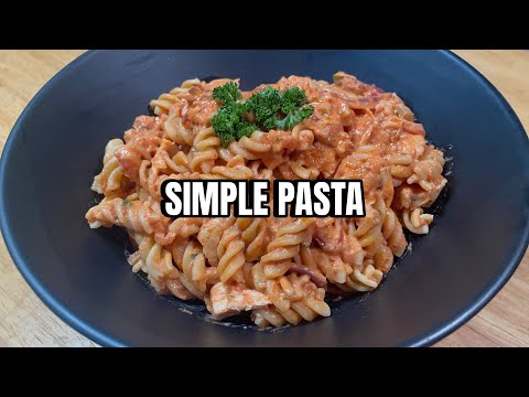 The Easiest Creamy Chicken Pasta Anyone Can Make (Beginner Friendly!) | SaucyRossyBBQ 