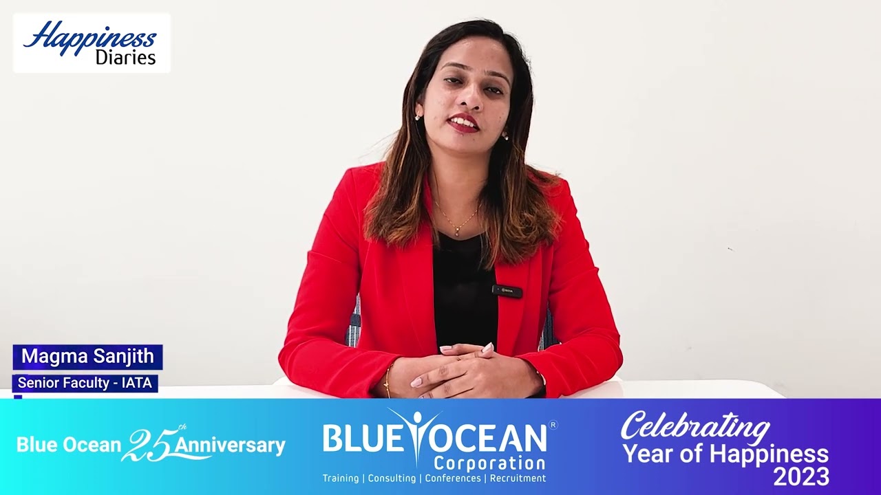 Blue Ocean Corporation Happiness Diaries 2023 - Magma Sanjith