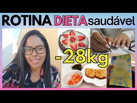 ROTINA E DIETA SAUDÁVEL, EXERCÍCIOS EM CASA (menos 28kg) - Ana Gregório