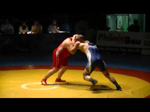 Ringen FC Erzgebirge Aue (N. Schmidt) - AVG Markneukirchen (Lukasz Dublinowski) 130 kg Freistil