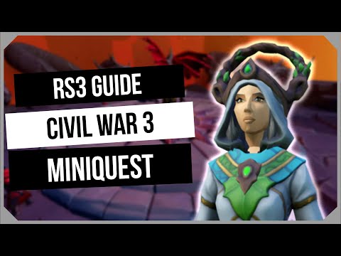 RS3: Civil War 3 + 'Power Planter' Achievement - Ironman Friendly MiniQuest Guide - RuneScape 3