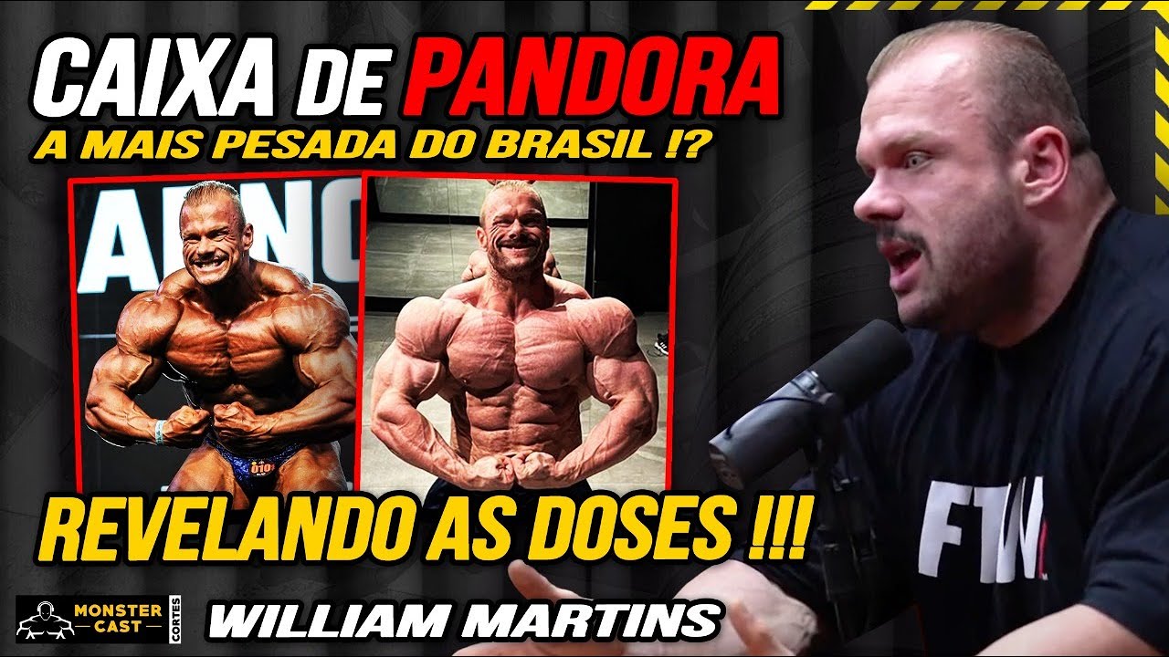 WILLIAM ABRE O JOGO E REVELA TODAS DOSES DO SEU PROTOCOLO !!! | WILLIAM MARTINS
