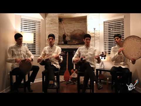 Kiavash Teymourian   کیاوش تیموریان - تصنیف فریاد به یاد بانو هایده - دف, تار باس , تار و تنبک