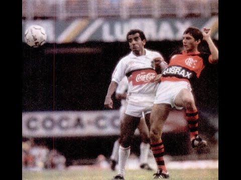 Flamengo 3x1 Santa Cruz (22/11/1987) - Brasileiro 1987 (3 gols de Zico)
