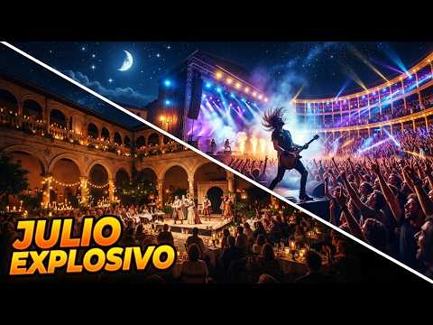 Córdoba explota en Julio 2026: Los eventos y conciertos que NO te puedes perder este mes