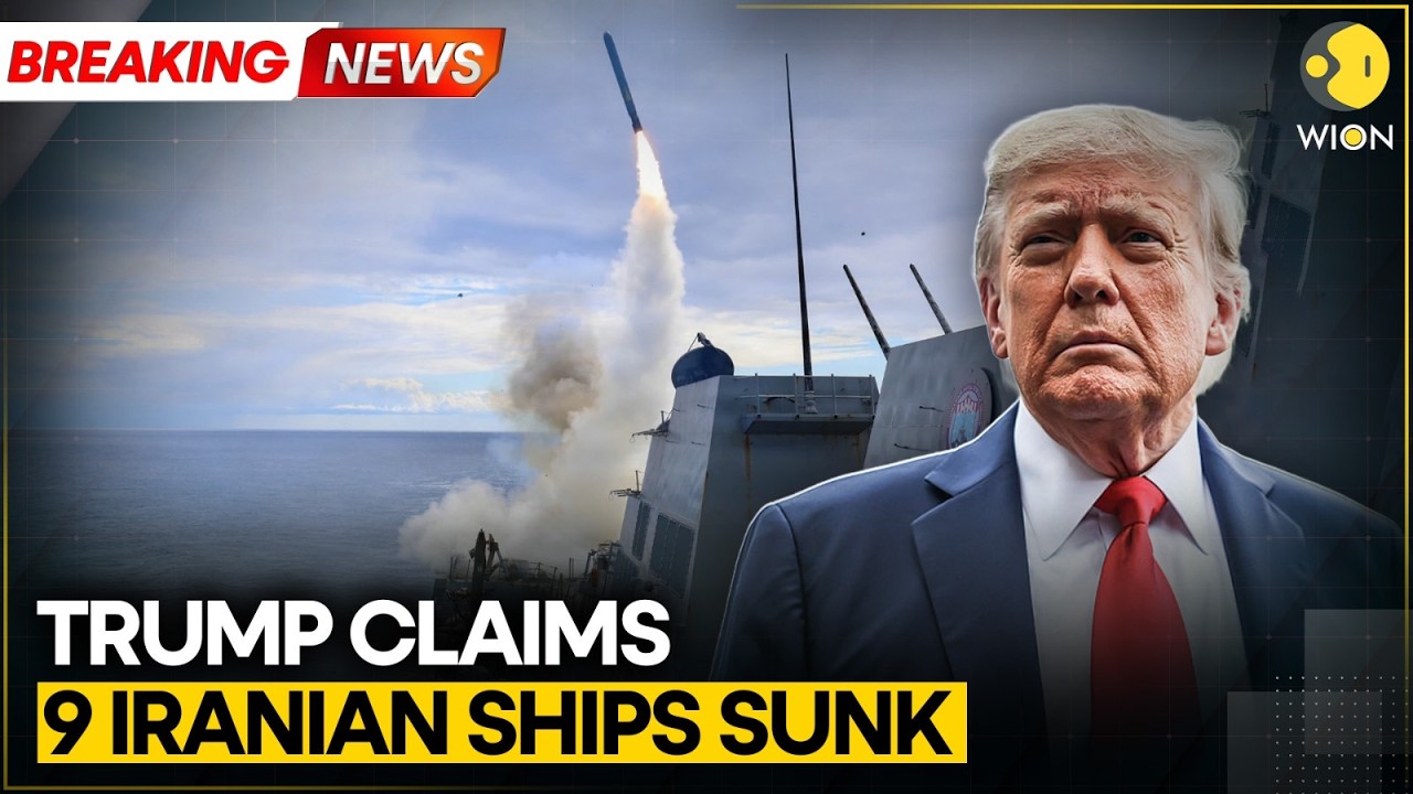 US-Israel Strike Iran: US Strikes Targeted Iranian Naval Forces | WION BREAKING