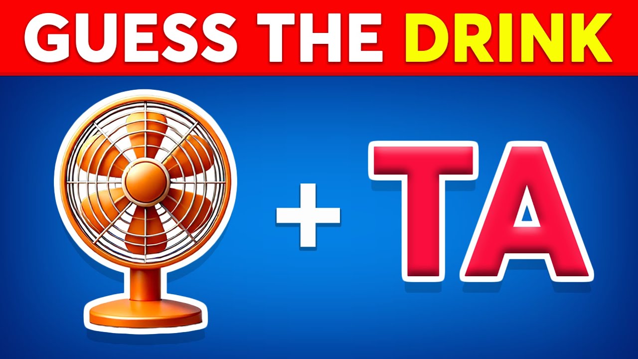 Can You Guess The DRINK By Emoji? 🍹🥤 Quiz Dino