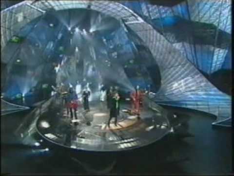 Eurovision 1997 United Kingdom (Winner). Katrina and The Waves Love Shine a Light